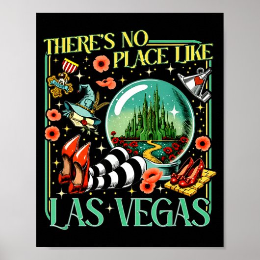 There's No Place Like Las Vegas Poster (Voorkant)