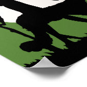 Theresa in Green Poster (Hoek)