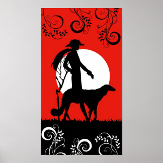 THERESA in het rood Poster