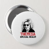 Theresa May - Brexual Healer - Ronde Button 4,0 Cm (Voorkant /achterkant)