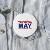Theresa May - make Britain Opnieuw - - Ronde Button 4,0 Cm (In situ)