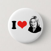 Theresa May Ronde Button 5,7 Cm (Voorkant)