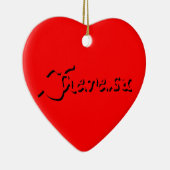 Theresa Sieraden Keramisch Ornament (Rechts)