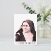 Thérèse van Lisieux (c. 1890s) Briefkaart (Staand voorkant)