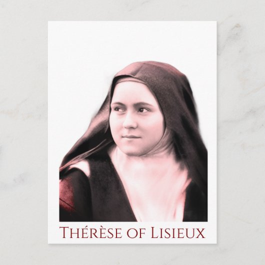 Thérèse van Lisieux (c. 1890s) Briefkaart (Voorkant)