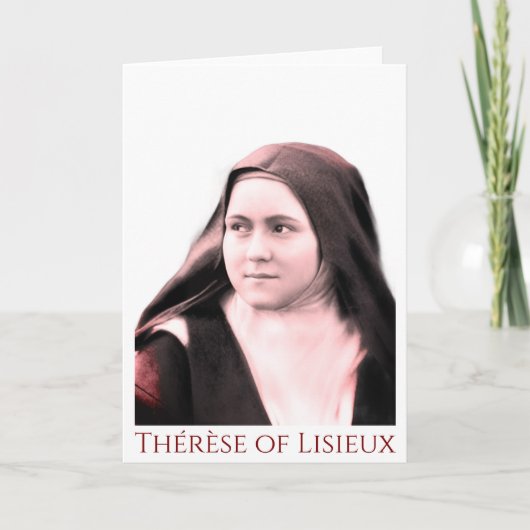 Thérèse van Lisieux (c. 1890s) Kaart (Voorkant)