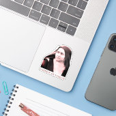 Thérèse van Lisieux (c. 1890s) Sticker (Laptop met iPhone)