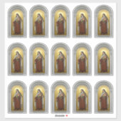 Therese van Lisieux, de Kleine Bloem Sticker (Vel)