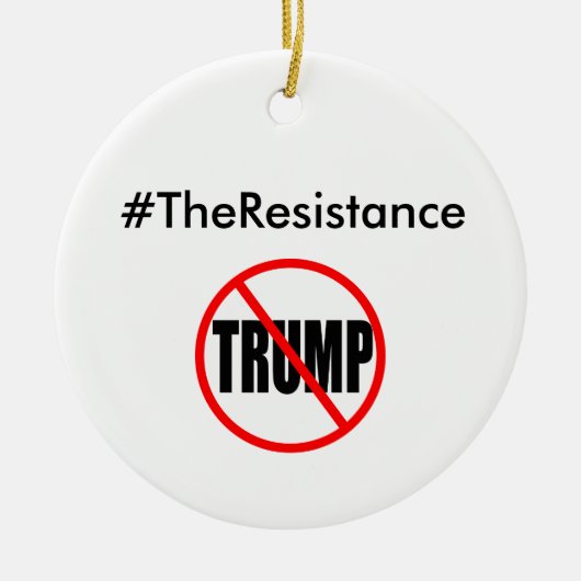 #TheResistance Keramisch Ornament (Voorkant)