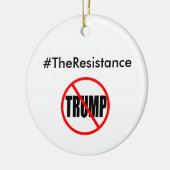 #TheResistance Keramisch Ornament (Links)