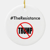 #TheResistance Keramisch Ornament (Achterkant)