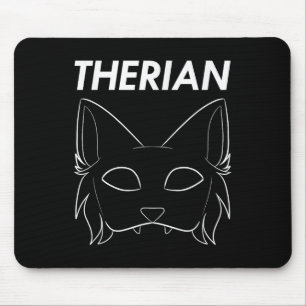 Therian Furry Animal Mask Wolf Cat Dog Muismat