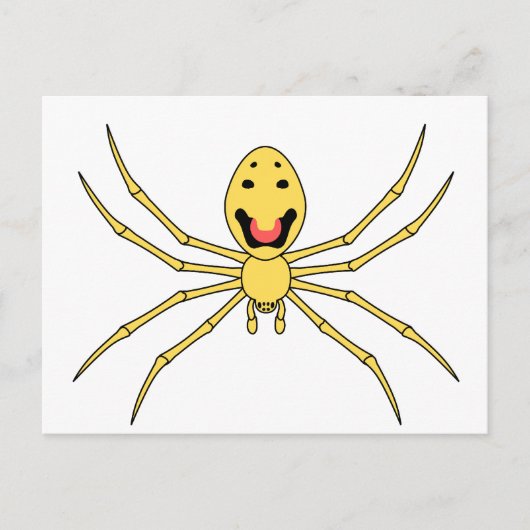 Theridion grallator AKA Happy Face Spider Briefkaart (Voorkant)