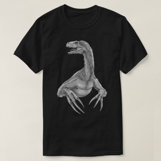 Therizinosaurus 1 t-shirt (Design voorkant)