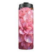 Thermal Bottle with Pink Flowers Thermosbeker (Voorkant)
