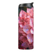 Thermal Bottle with Pink Flowers Thermosbeker (Gedraaid links)