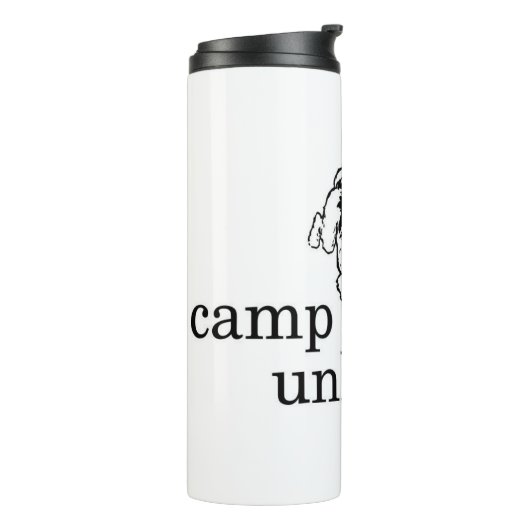 Thermal dubbelwandige fles (Gedraaid links)