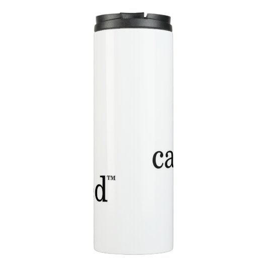 Thermal dubbelwandige fles (Achterkant)