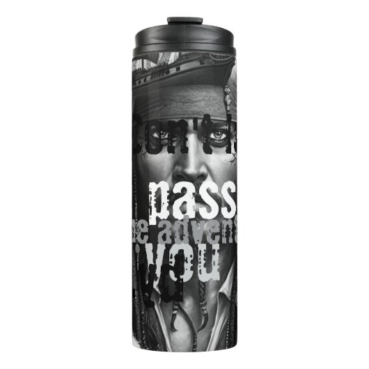 Thermal mug with street art design thermosbeker (Voorkant)