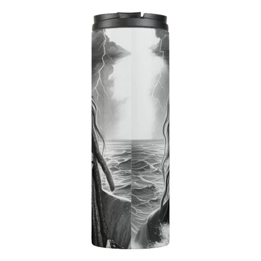 Thermal mug with street art design thermosbeker (Achterkant)