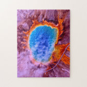 Thermal Springs Wyoming. Legpuzzel (Verticaal)