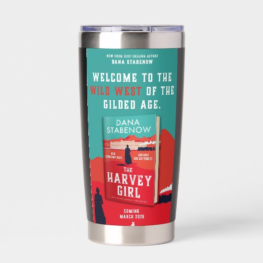 Thermal travel mug geïsoleerde drinkbeker (Voorkant)