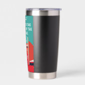 Thermal travel mug geïsoleerde drinkbeker (Links)
