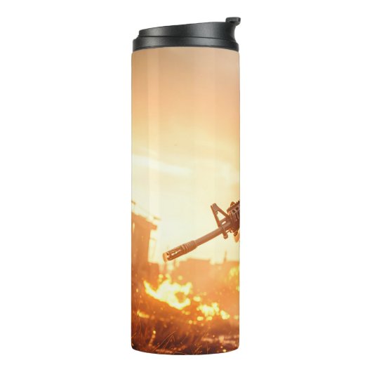 Thermal Tumbler Flask Thermosbeker (Gedraaid links)