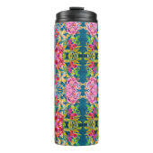 Thermal Tumbler - Floral Kaleidoscope Thermosbeker (Voorkant)