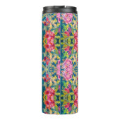 Thermal Tumbler - Floral Kaleidoscope Thermosbeker (Achterkant)