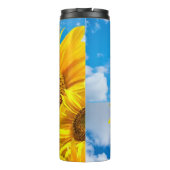 Thermal Tumbler Floral Sunflower Thermosbeker (Achterkant)