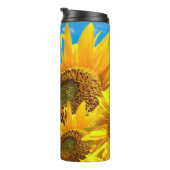 Thermal Tumbler Floral Sunflower Thermosbeker (Geroteerd rechts)