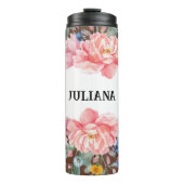 Thermal Tumbler Floral Thermosbeker (Voorkant)
