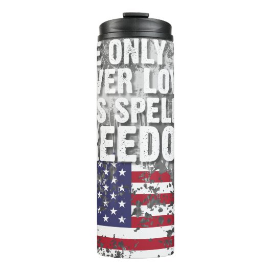 Thermal Tumbler – Freedom Job Thermosbeker (Voorkant)