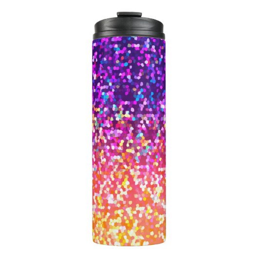 Thermal Tumbler Glitter Graphic Thermosbeker (Voorkant)