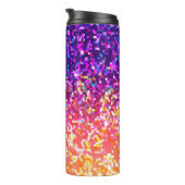 Thermal Tumbler Glitter Graphic Thermosbeker (Geroteerd rechts)