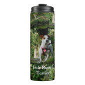 Thermal Tumbler/Jack Russell doodsbang! Thermosbeker (Voorkant)