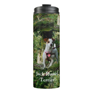 Thermal Tumbler/Jack Russell doodsbang! Thermosbeker