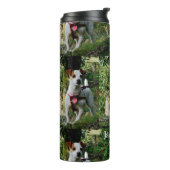 Thermal Tumbler/Jack Russell doodsbang! Thermosbeker (Gedraaid links)