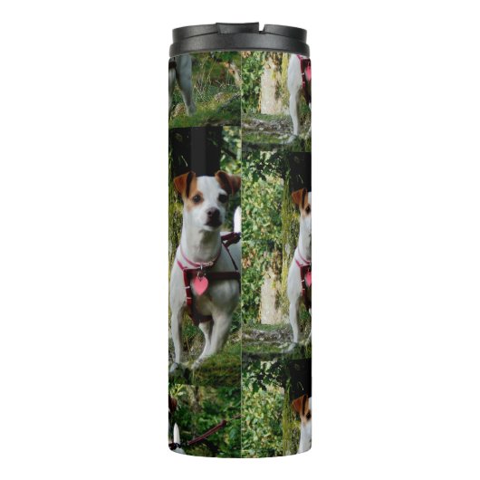 Thermal Tumbler/Jack Russell doodsbang! Thermosbeker (Achterkant)