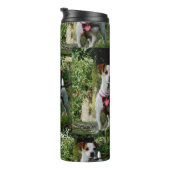 Thermal Tumbler/Jack Russell doodsbang! Thermosbeker (Geroteerd rechts)