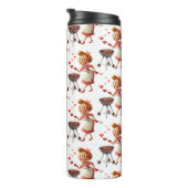 Thermal Tumbler Lady Cooking Red Hearts Thermosbeker (Geroteerd rechts)