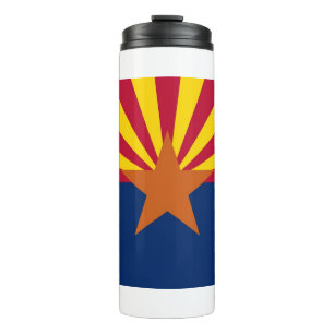 Thermal Tumbler met vlag van Arizona State, Vereni Thermosbeker
