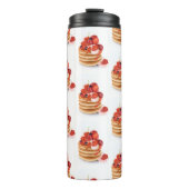 Thermal Tumbler Pancakes Breakfast Thermosbeker (Voorkant)
