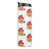 Thermal Tumbler Pancakes Breakfast Thermosbeker (Geroteerd rechts)