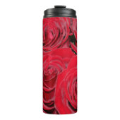 Thermal Tumbler Romantic Red Roses Floral Bouquet Thermosbeker (Voorkant)