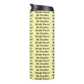 Thermal Tumbler Solid Baby Yellow Be Healthy Water Thermosbeker (Geroteerd rechts)
