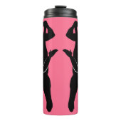 Thermal Tumbler Tango Dancers - Aangepaste kleuren Thermosbeker (Voorkant)
