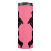 Thermal Tumbler Tango Dancers - Aangepaste kleuren Thermosbeker (Achterkant)