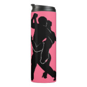 Thermal Tumbler Tango Dancers - Aangepaste kleuren Thermosbeker (Geroteerd rechts)